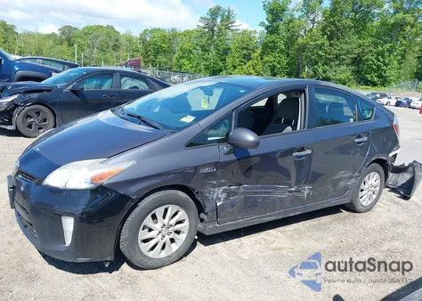2014 Toyota Prius Plug-In Advanced from USA, damaged, VIN JTDKN3DP3E3059973